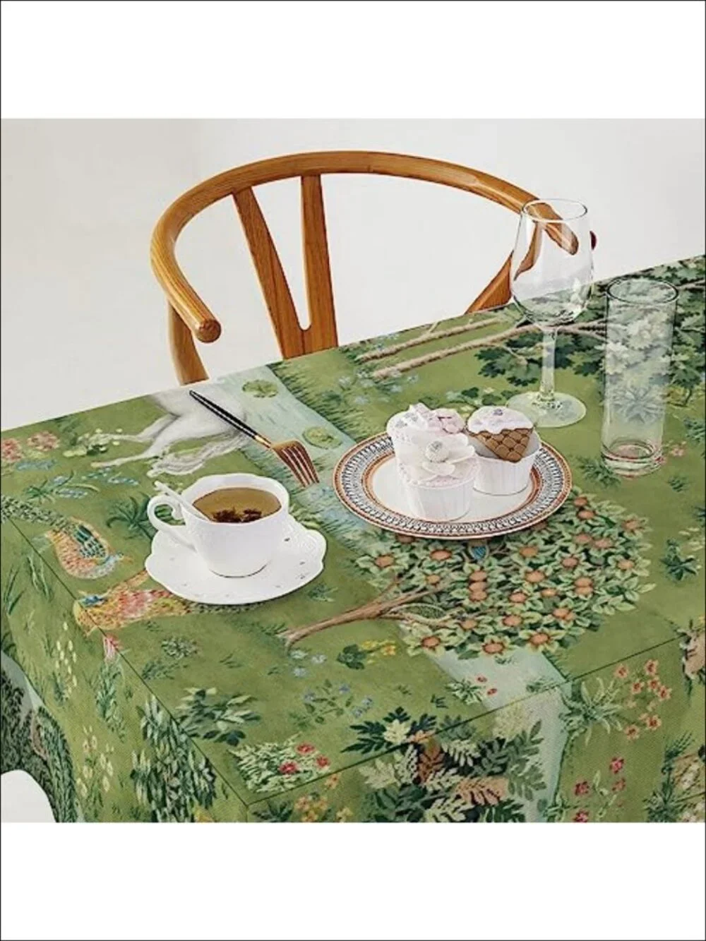 William Morris Tablecloth Waterproof Polyester Rectangle 60x120 Kitchen Dining